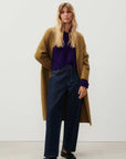 American Vintage Coat Dadoulove Camel Melange