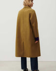 American Vintage Coat Dadoulove Camel Melange