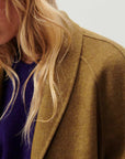 American Vintage Coat Dadoulove Camel Melange
