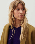 American Vintage Coat Dadoulove Camel Melange