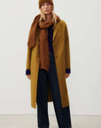 American Vintage Coat Dadoulove Camel Melange