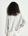 American Vintage Damsville Cardigan Heather Grey