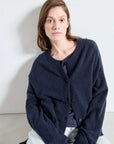 American Vintage Damsville Cardigan Navy Blue