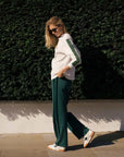 Araminta James Cloe Knit Pant Forest