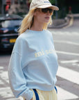 Araminta James Mi Scusi Sweatshirt Washed Glacier