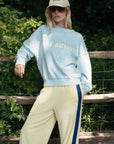 Araminta James Mi Scusi Sweatshirt Washed Glacier