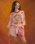 Ciao Ciao Tiger Spirit Club Tee Pink