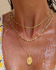 Arms of Eve Dragon Gold Chain Necklace