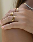 Arms of Eve Lorenzo Gold Stacking Ring