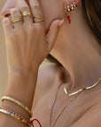 Arms of Eve Lorenzo Gold Stacking Ring