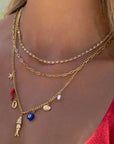 Arms of Eve Dragon Gold Chain Necklace