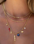 Arms of Eve Oceanus Charm Necklace