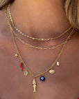 Arms of Eve Oceanus Charm Necklace