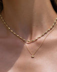 Arms of Eve Mini Elysian Gold Charm Necklace
