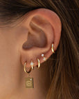 Arms of Eve Bonnie Studs Earrings Gold