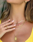 Arms of Eve La Palma Gold Necklace