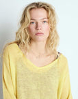 American Vintage Womens Sweater Dumy Shell Melange