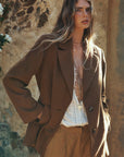 Spell Dilettante Coat Brick