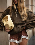 Spell Dubois Lace Short Espresso