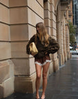 Spell Dubois Lace Short Espresso