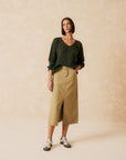 Indi and Cold Jersey Khaki