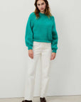 American Vintage East Jumper Melange Duck Blue