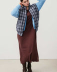 American Vintage Women's Cardigan East Melange Sky