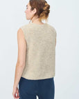 American Vintage East Vest Melange Powder Snow