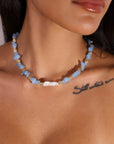 Indigo and Wolfe Azure Necklace