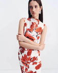 Shona Joy Ember Draped Maxi Dress Blooming Blossom