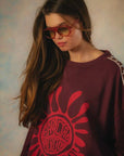 Ciao Ciao Vacation Emboss OS Sweater Multi