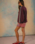 Ciao Ciao Vacation Emboss OS Sweater
