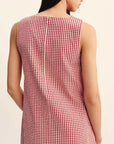 Posse Emma Shift Mini Dress Red Gingham