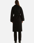Ena Pelly Cecilia Wool Coat Black