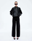 Ena Pelly Arizona Leather Jacket Black
