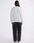 Ena Pelly Lilly Oversized Sweater College Mid Grey Marle