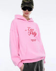 Ena Pelly Design Studios Hoodie Washed Pink