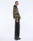 Ena Pelly Winnie Quarter Zip Camo
