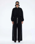 Ena Pelly Bowie Bomber Jacket Black