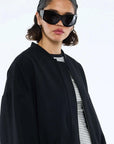 Ena Pelly Bowie Bomber Jacket Black