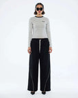 Ena Pelly Bowie Wide Leg Pant Black
