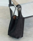 La Tribe Everyday XL Suede Bag Black
