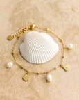 Wolfe Oceana Anklet Gold
