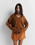 Romy Ingrid Sweater Tan