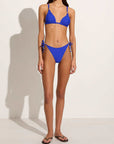 Faithfull The Label El Bajio Bikini Top Cobalt