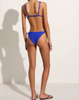Faithfull The Label El Bajio Bikini Top Cobalt