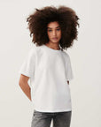 American Vintage T Shirt Fizvalley White