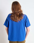 American Vintage T Shirt Fizvalley Vintage Royal Blue
