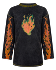 Kinga Csilla Flaming Heart Tommy Tee