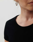 American Vintage Gamipy T Shirt Short Sleeve Crew Neck Black